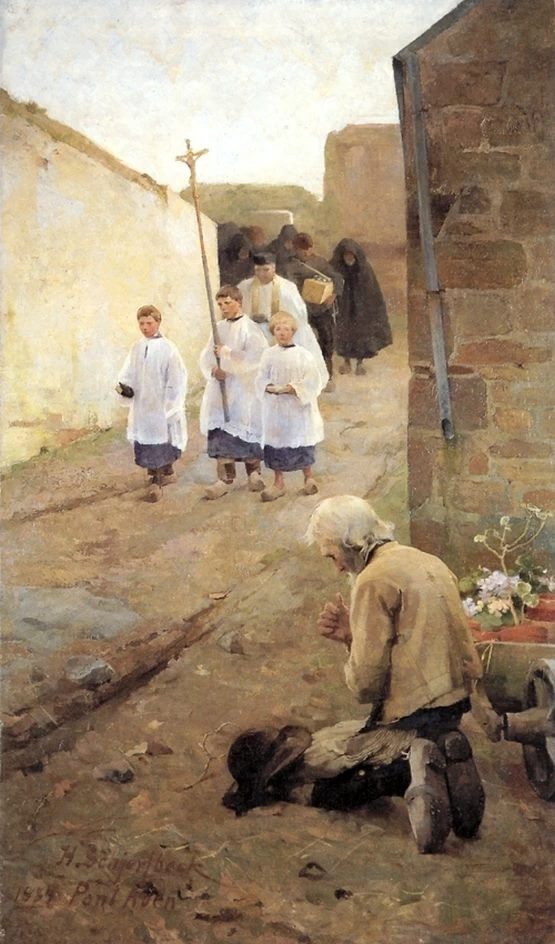 Funerale in Bretagna